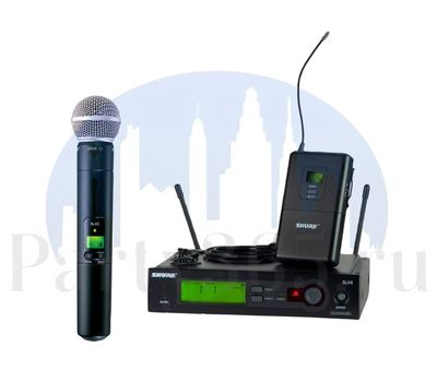 Аренда, прокат SHURE SLX Это превосходный микрофон профессионального уровня 2000 р/сут в Москве на party365.ru 